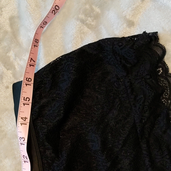 NWT cute black lace sleep set, medium - Picture 2 of 8